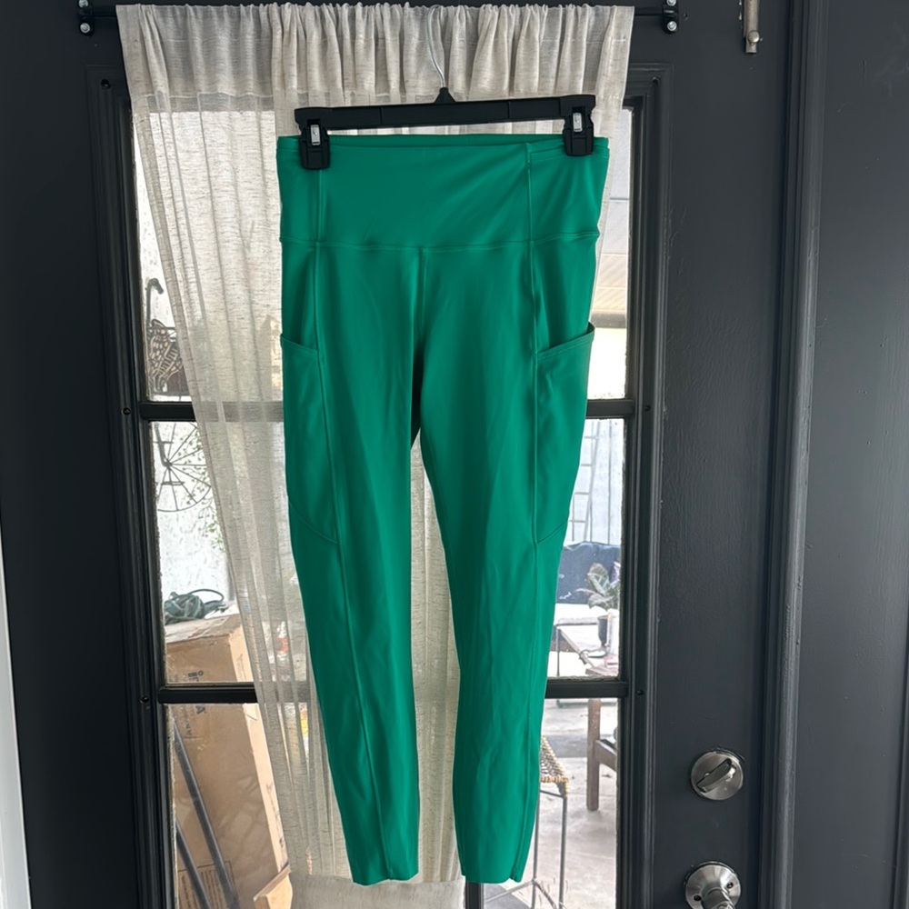 Lululemon  Vibrant Teal High-Waisted Leggings